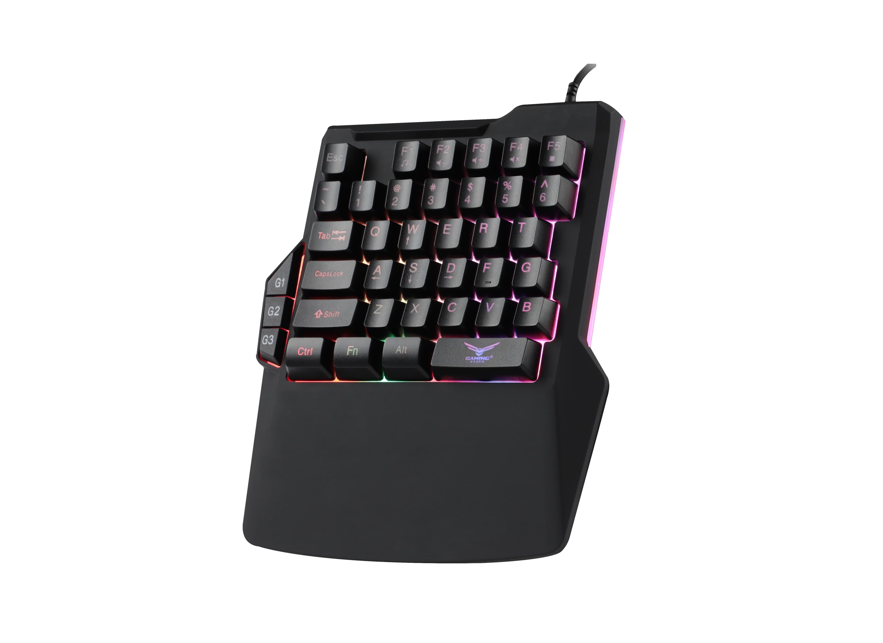 Naceb Technology Teclado ONE HANDRGB ATHERIS NACEB TECHNOLOGY NA-0938