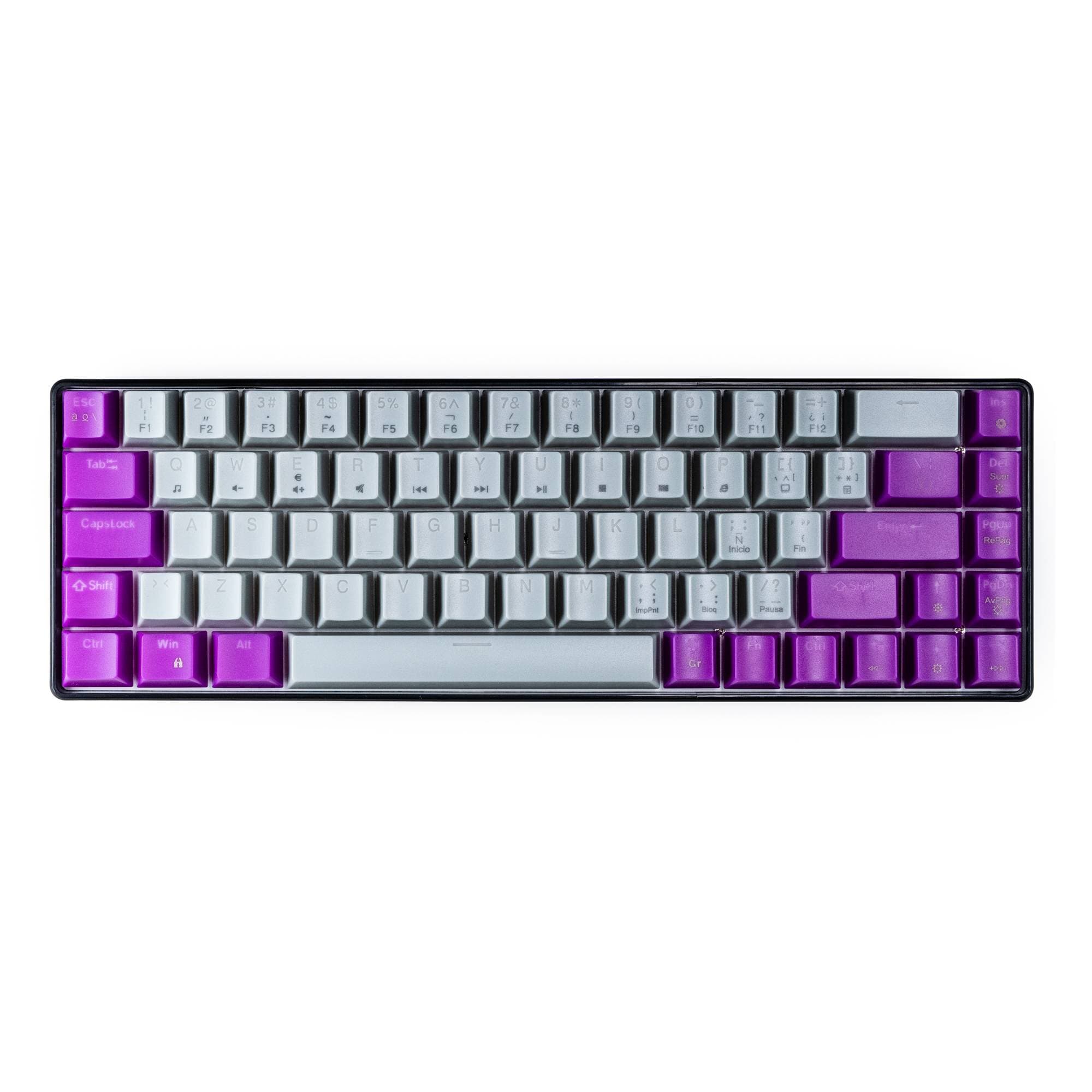 Naceb Technology Teclado Mecánico Naceb 60% CON TECLAS INTERCAMBIABLES NA-0963G