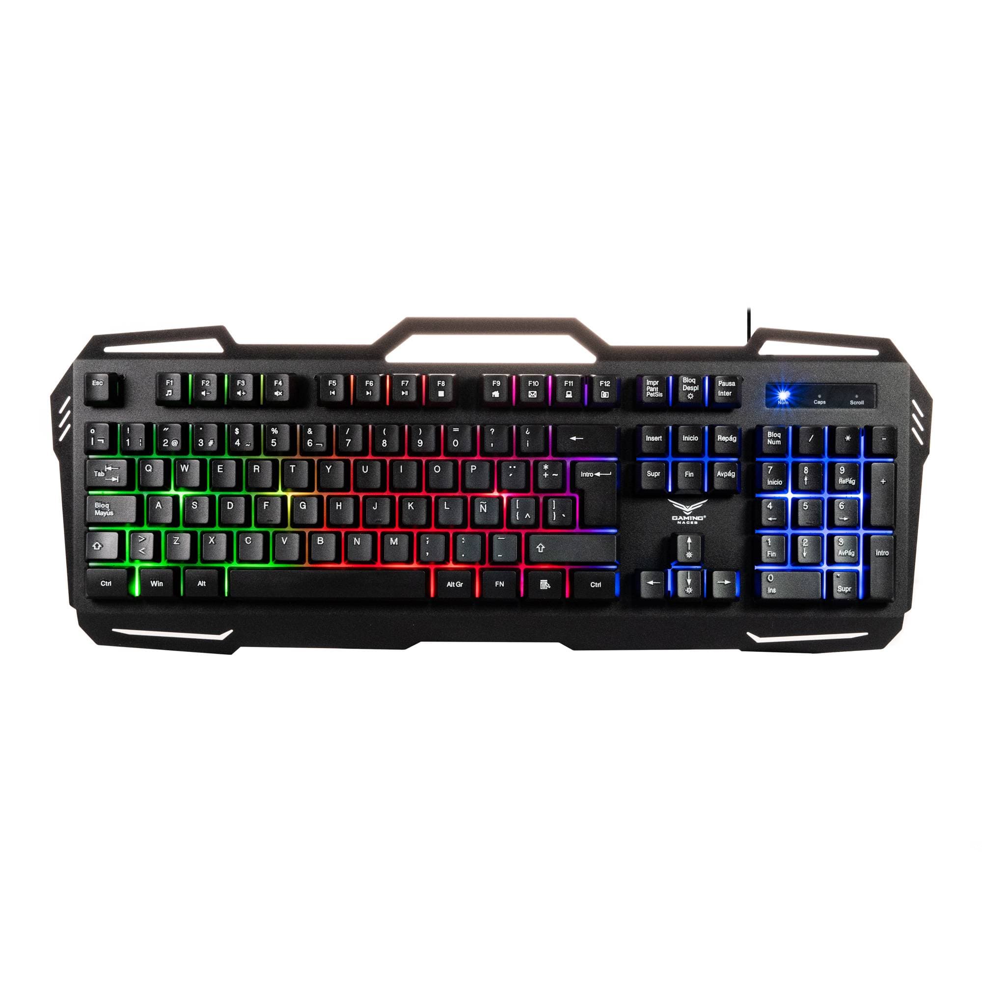 Naceb Gaming TECLADO MULTIMEDIA GAMER K417 NA-0967