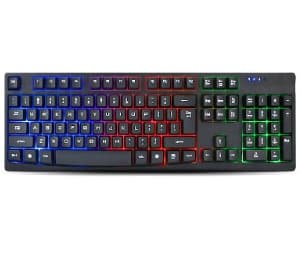 BROBOTIX Teclado BROBOTIX 841581, USB, Negro