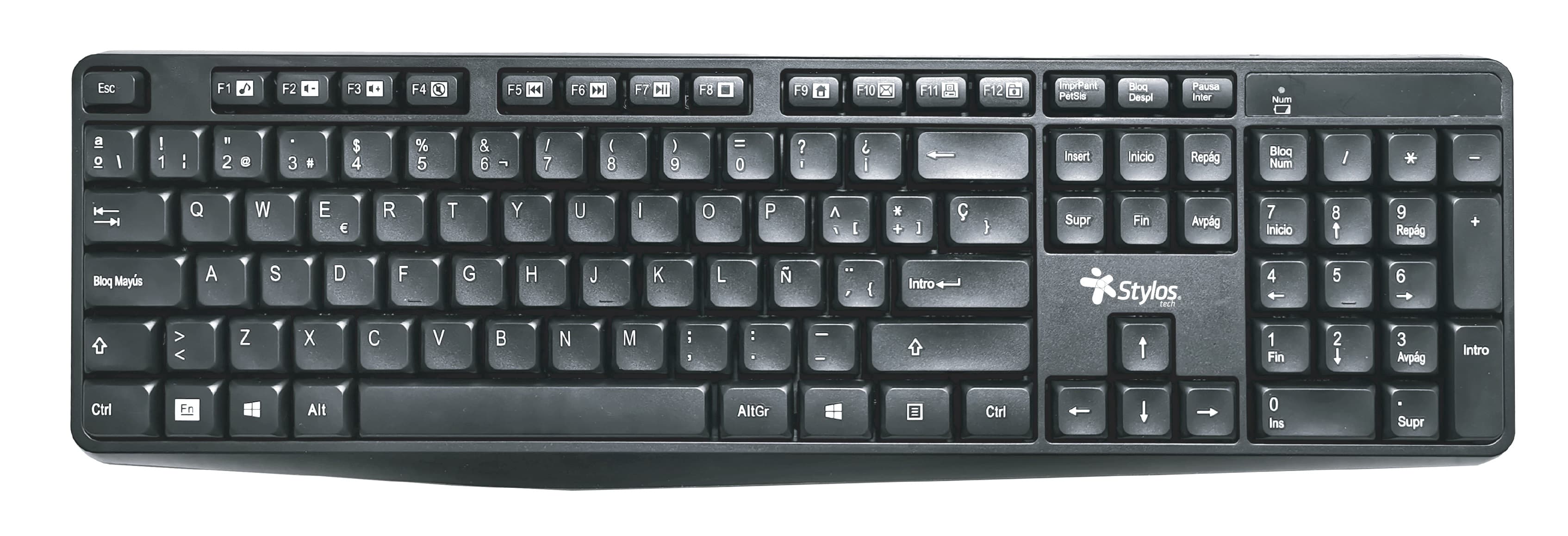 Stylos Teclado Inalambrico Stylos. STPTEC4B