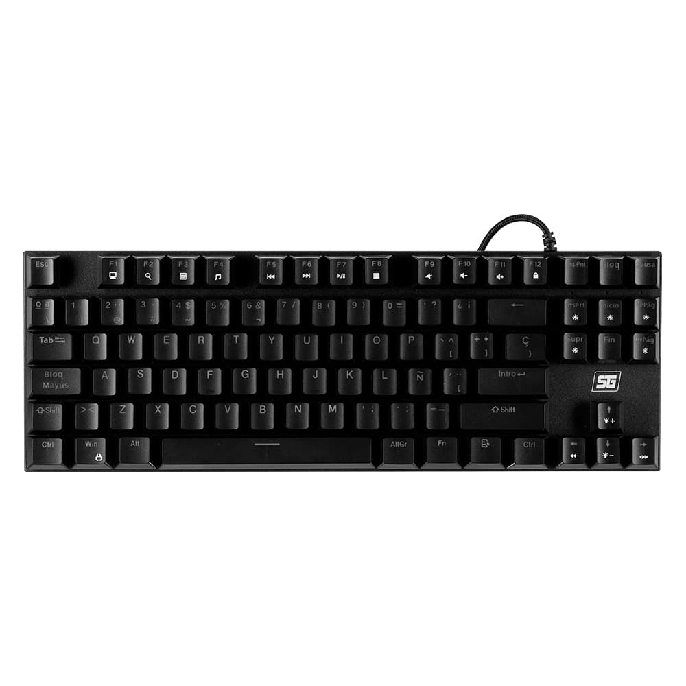 VORAGO TECLADO VORAGO START THE GAME KB-600 MECANICO TKL RGB RAINBOW NEGRO