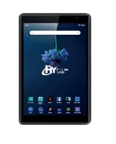 HYUNDAI Tableta Hyundai Plus HT8WB3RBK01, 8 Pulgadas, 4GB/64GB, 8MP/13MP, Android 13,AX WiFi, Rubber Oil Plastic–Incluye Stylus Pen, Audífonos y Protector de Panta
