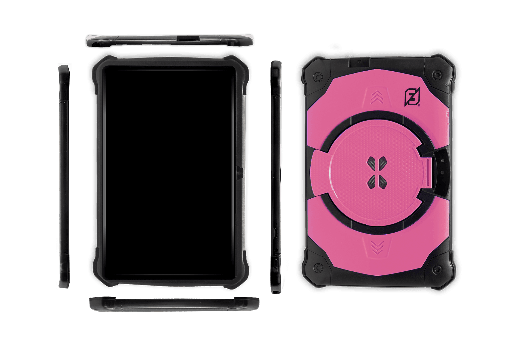 NECNON TABLET M002K-2 2GB RAM 16GB ROM 7 PULGADAS ANDROID 10 CAM 2 Y 5 MP FLASH FUNDA CON STAND INCLUIDO NEGRO/ROSA