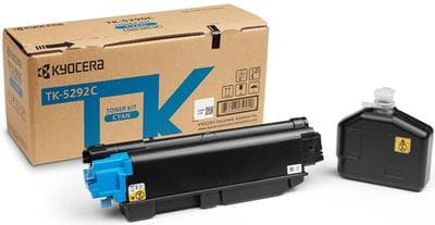 KYOCERA Toner KYOCERA TK-5292C, 13000 páginas, Cian, ECOSYS P7240cdn