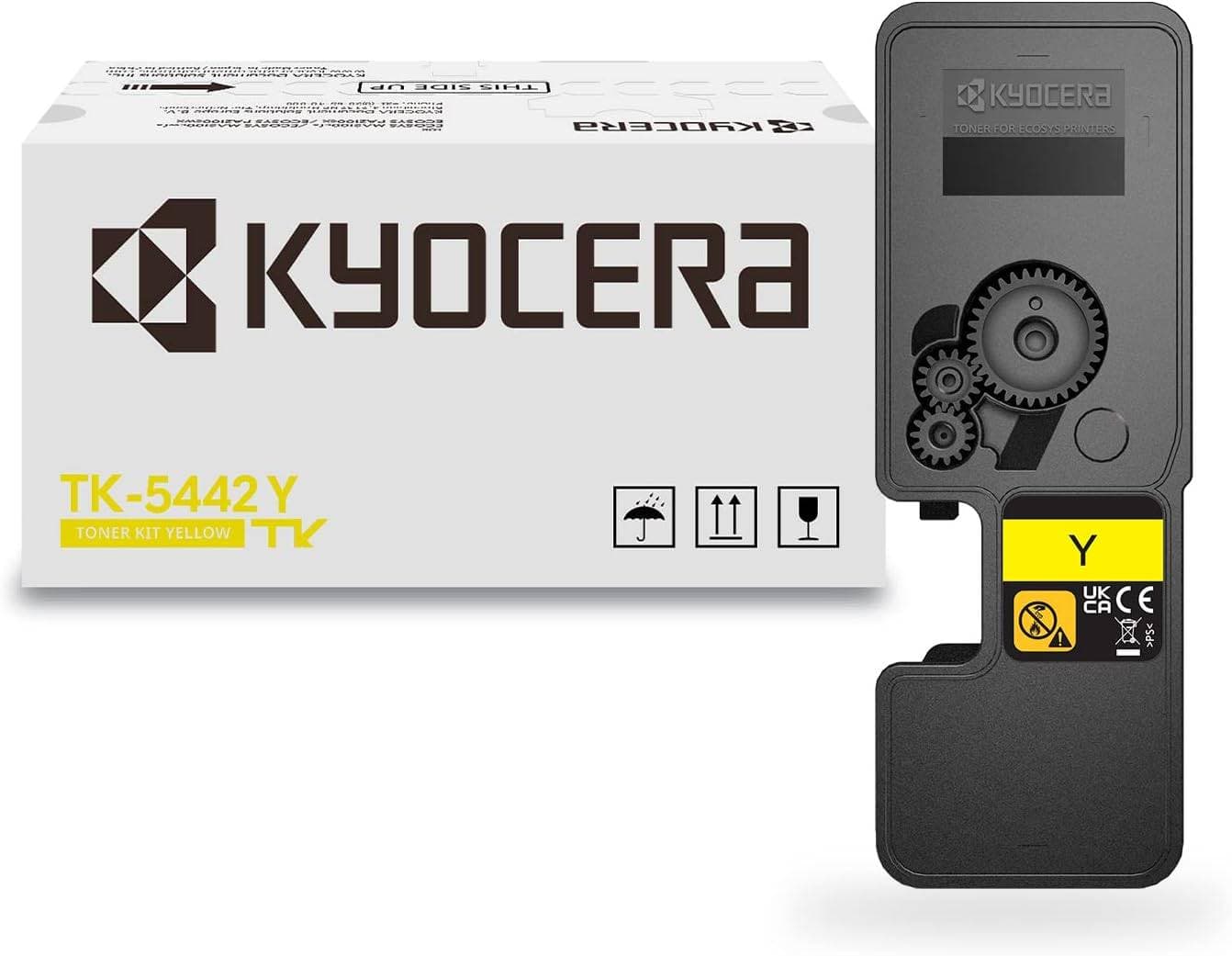 KYOCERA Tóner KYOCERA 1T0COAAUS0 TK-5442Y, 2400 páginas, amarillo