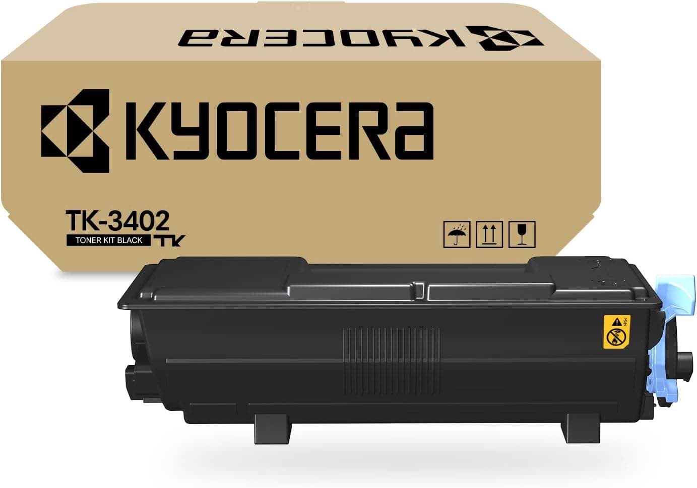 KYOCERA Tóner KYOCERA TK-3402 (1T0C0Y0US0). 12,500 páginas, Negro, Compatible: MA4500ifx, MA4500ix, PA4500x.