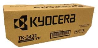 KYOCERA Tóner KYOCERA TK-3432, Rendimiento aproximado: 21,000 páginas. Basado en ISO 19752. Compatible: ECOSYS MA5500ifx, ECOSYS PA5500X.