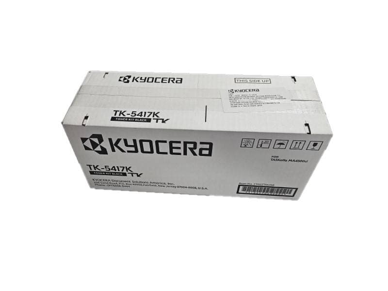 KYOCERA Tóner KYOCERA TK-5417K, Rendimiento aproximado: 20,000 páginas. *Basado en ISO 19752.Compatible: TASKalfa PA4500ci.