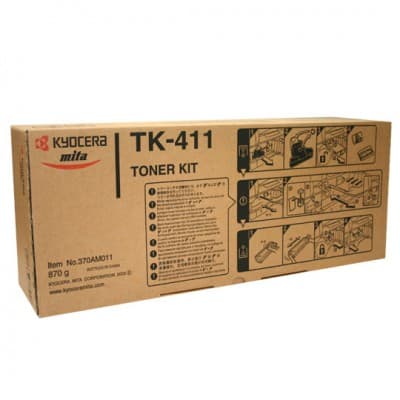 KYOCERA Tóner KYOCERA 370AM011 TK-411, 15000 páginas, color negro láser (TK-411)