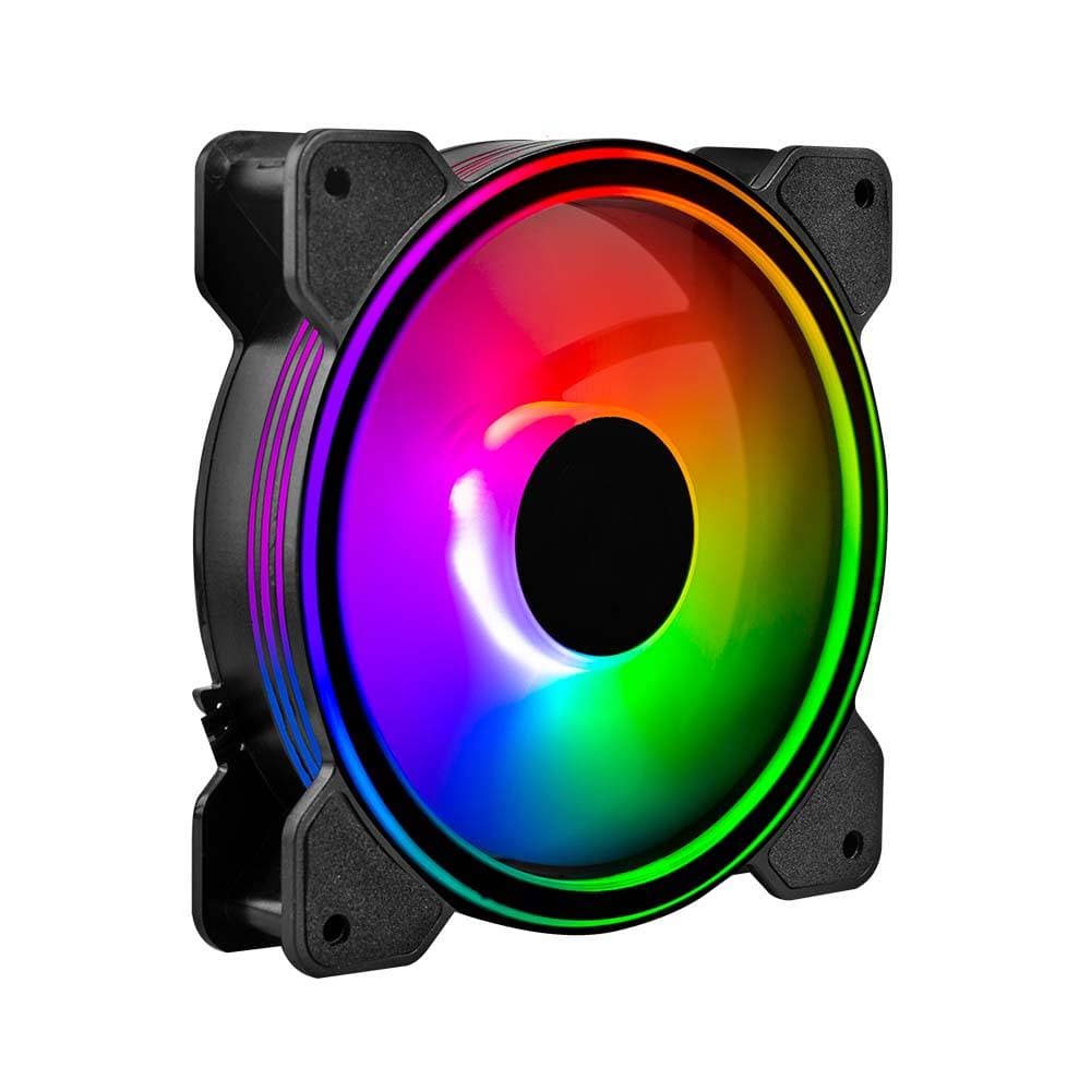 Balam Rush Kit 3 Ventiladores de 120mm ARGB Balam Rush Eolox Blaze EX50K Velocidad: 1500 Rpm Flujo de aire: 28.76 CFM