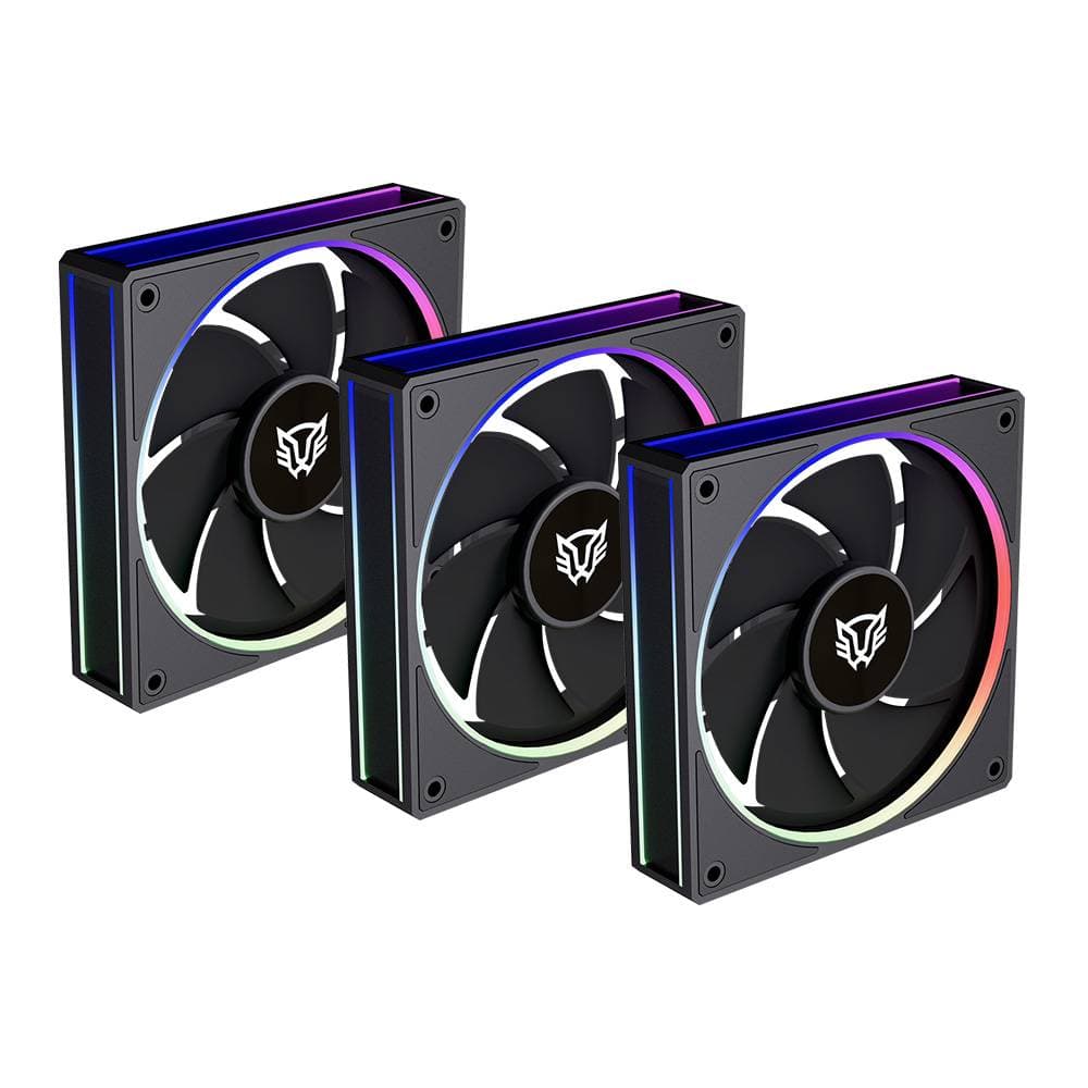 Balam Rush Kit 3 Ventiladores 120mm EOLOX BORA EXB85R Balam Rush Azender Series Velocidad: 600-1800 Rpm, Nivel de ruido 28DB