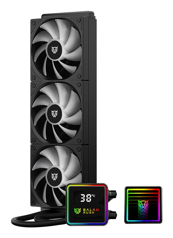 Balam Rush Enfriamiento Liquido BAMLAM RUSH CRYO PRISM 360 BLACK Sistema de enfriamiento de Aire