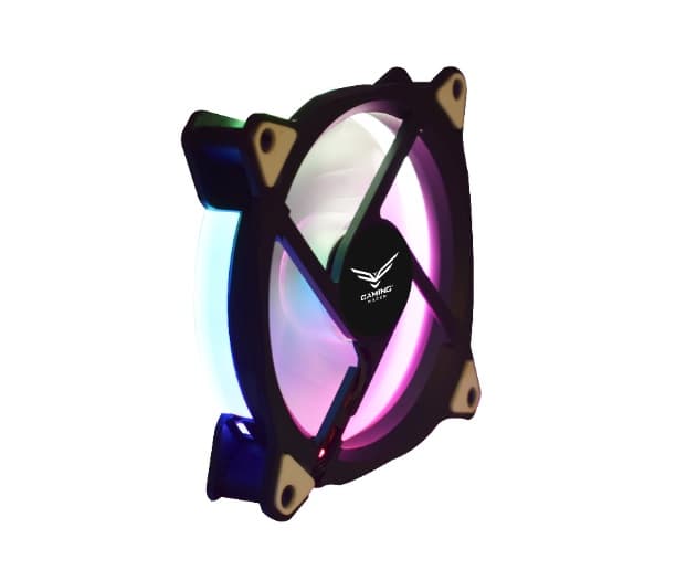 Naceb Gaming Ventilador Naceb Technology NA-0922, Ventilador, 23,4 dB, Multicolor, 12 cm, 1200 RPM
