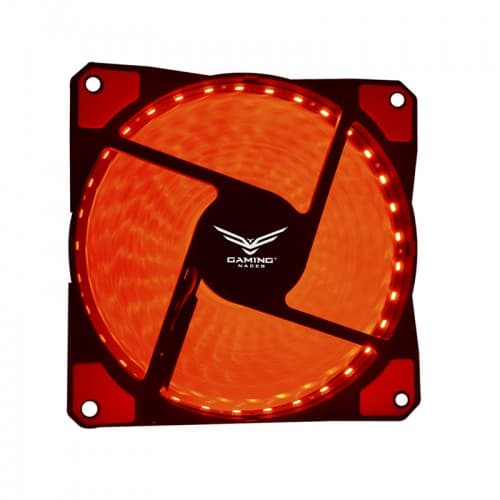 Naceb Gaming Ventilador para Gabinete Naceb Technology NA-0919R, Negro/Rojo, 100 g, Ventilador, 1200 RPM