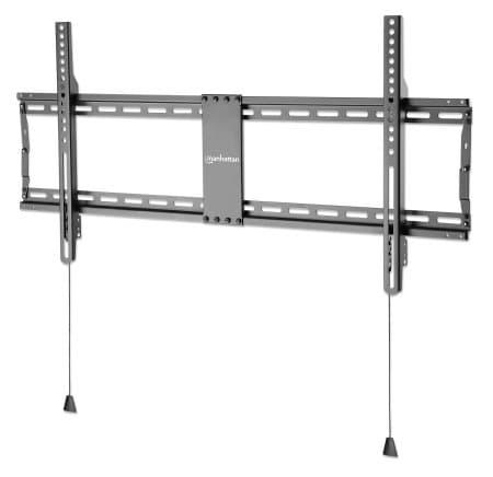 MANHATTAN 461948 Soporte fijo ultradelgado para TV: Soporta un televisor de 43 pulgadas a 100 pulgadas de hasta 70 kg