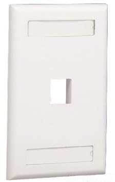 PANDUIT Placa PANDUIT NK1FWHY, Color blanco