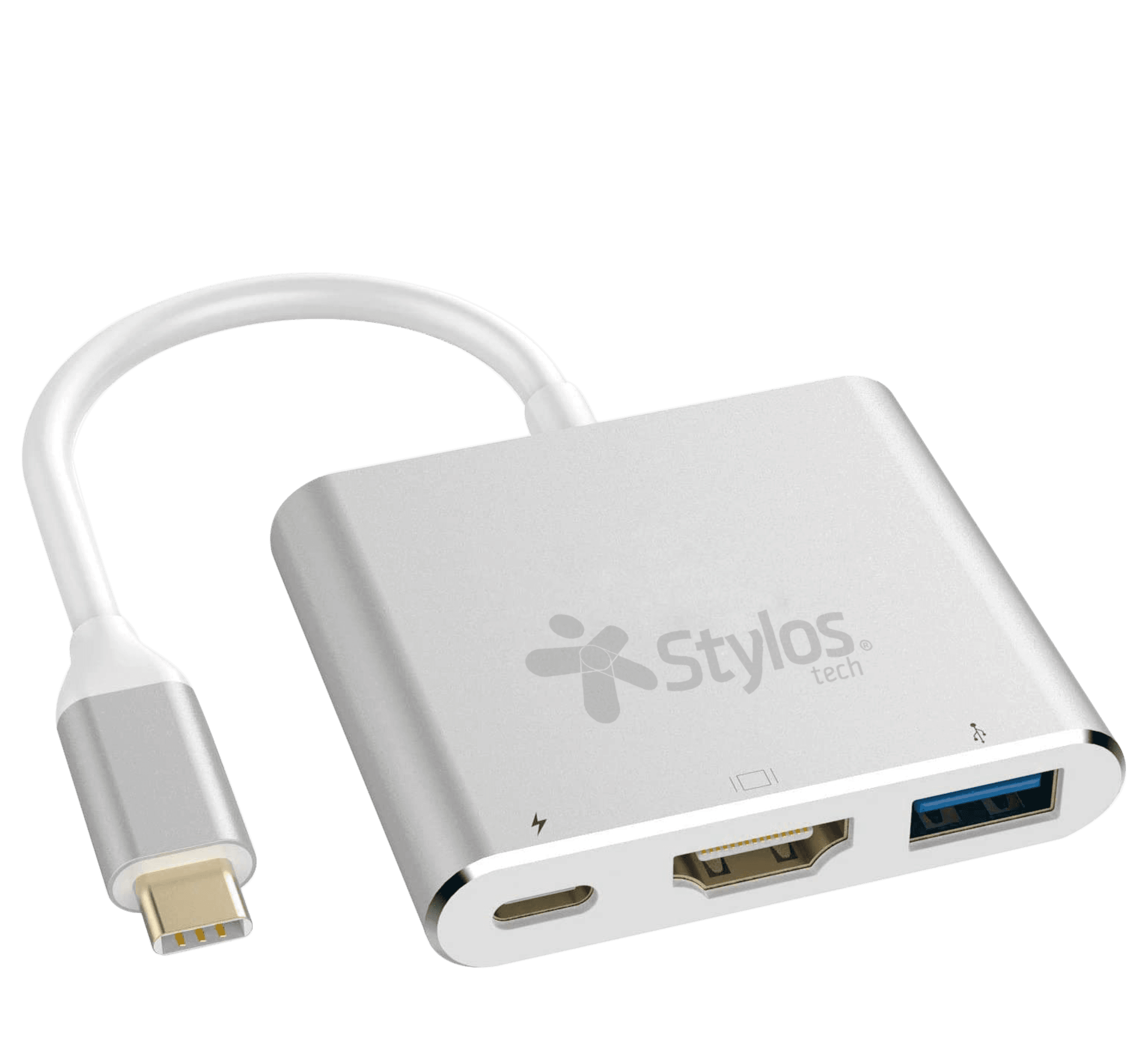 Stylos Adaptador HUB 3 En 1 Stylos. STCBHUB31S