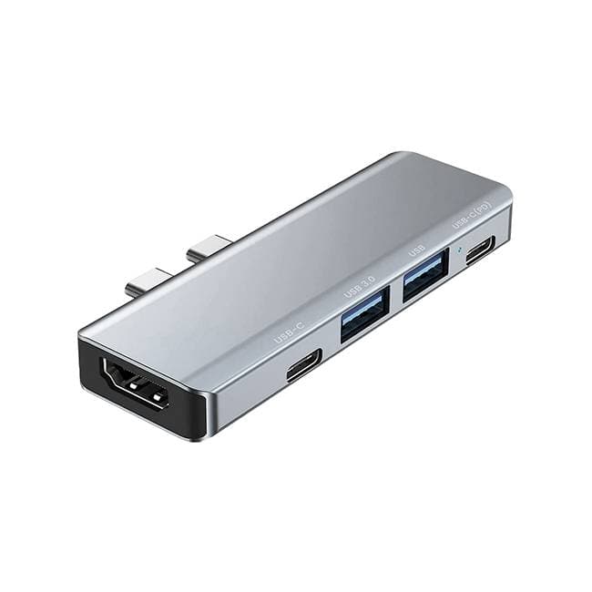 URBAN BALANCE DockStation 5 EN 1 UBP UB52 Hub Adaptador Urban Balance con 5 entradas. Entradas HDMI, USB A y tipo C. Carga máxima PD de 100W. Especial para MACBOOK / APP