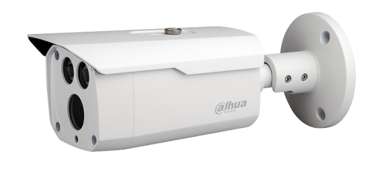 Dahua Technology DAHUA HAC-HFW1200D-036- Camara Bullet HDCVI 1080p/ Lente 3.6 mm/ 87.5°de Apertura/ Smart IR 80 Mts/ IP67/ Metálica/ DWDR/ BLC/ HLC/ TVI AHD y CVBS