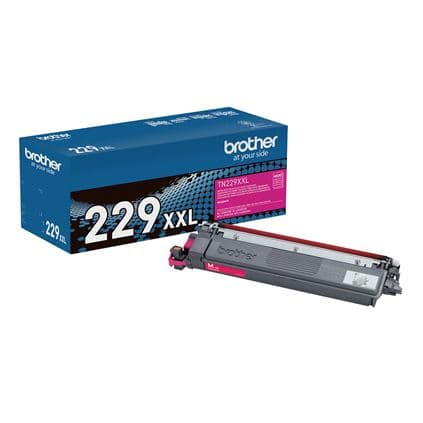 BROTHER Toner Brother TN229XXLM, Magenta, hasta 4,000 páginas, compatible solo con MFCL3780CDW