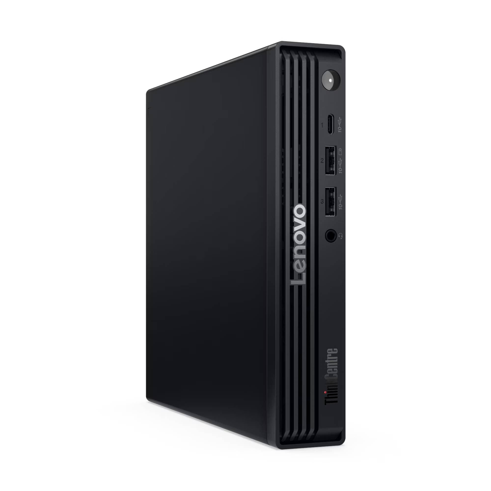 LENOVO Lenovo TC M70q G6 U5, 13A5000YLS. Intel Core Ultra 5 225T, 10C (6P + 4E) / 10T, Max Turbo hasta 4,9GHz,1x 16GB SODIMM DDR5-5600, 512GB SSD M.2 2280 PCIe 4.