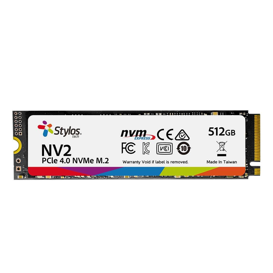Stylos SSD Stylos STMSSDM21B, 512 GB, PCI Express 3.0, 3000 MB/s, 2500 Mb/s