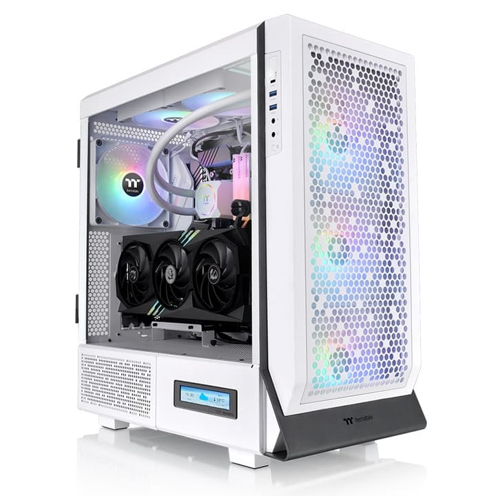 THERMALTAKE Gabinete Thermaltake Ceres 500 TG ARGB Snow Mid Tower