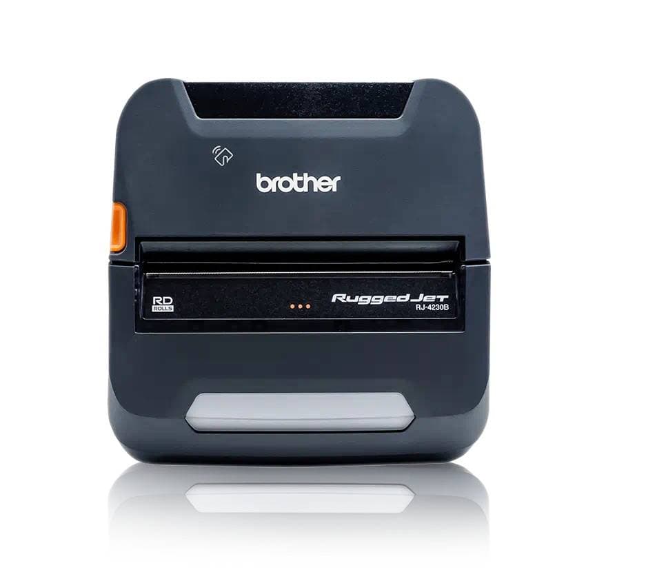 BROTHER Impresora portatil para etiquetas y tickets Brother RJ4250WBL, térmica directa, USB, Wifi, BT, imprime etiquetas y tickets de hasta 4.09 pulgadas de ancho