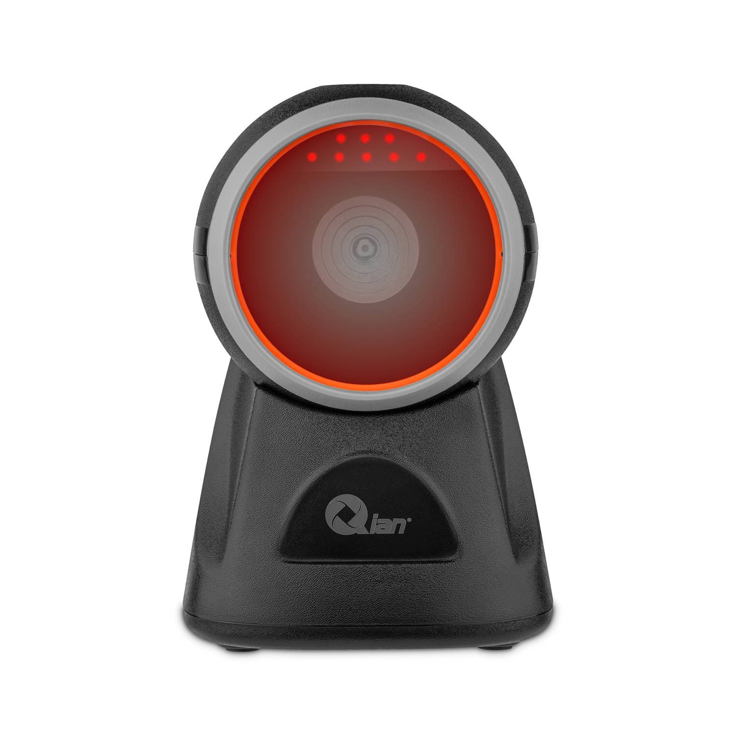 Qian Lector de Código de Barras 2D QIAN Inalámbrico- incluye base de carga, compatible con códigos 1D y 2D