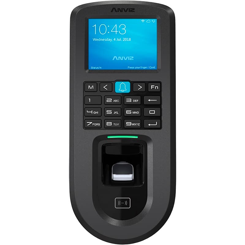 Anviz Control de Acceso y Asistencia Anviz AN-VF30PRO-WIFI, Negro, Si