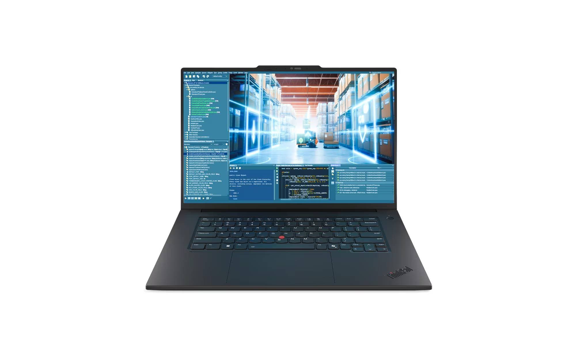 LENOVO Wks Laptop Thinkpad P1 Gen 8, Pantalla 16 pulgadas, Intel Core Ultra 9 285H, 64 GB, 2TB SSD, tarjeta gráfica NVIDIA RTX PRO 2000 Blackwell Generation